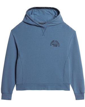 Superdry Athletic Essentials Hoodie - Blue