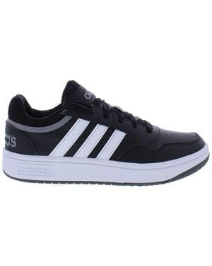 adidas Hoops 3.0 Low Basketball Shoe - Blue