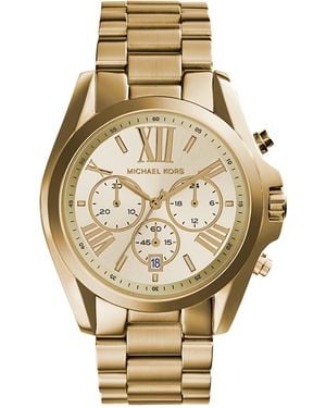 Michael Kors Sawyer Grey Dial Rose Gold-plated Ladies Watch - Metallic