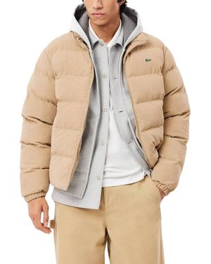 Lacoste Piumino da uomo con cordoncino - Neutro