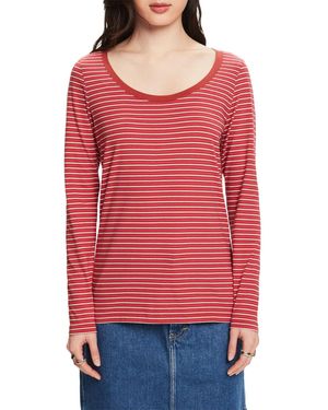 Esprit 992EE1K346 T-Shirt - Rosso