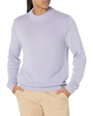 Amazon Essentials Maglione a Girocollo dalla vestibilità Standard - Grigio
