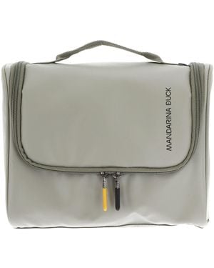 Mandarina Duck Eco Coated Necessaire Mud - Mettallic