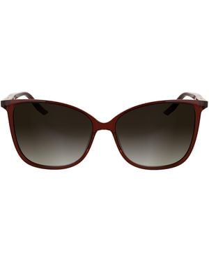 Calvin Klein Transparent Burgundy with Gradient Burgundy - Nero