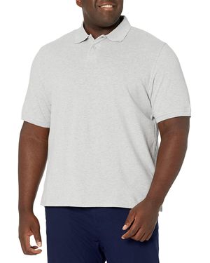 Amazon Essentials Polo in Cotone piqué vestibilità Regular - Bianco