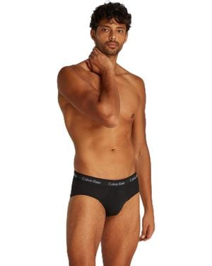 Calvin Klein Hip Brief 3pk 0000u2661g Hip Brief - Brown