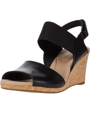 Clarks Lafley Lily Wedge Sandal - Red