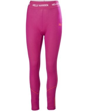 Helly Hansen Lifa® Active Base Layer Trousers - Pink