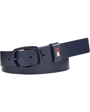 Tommy Hilfiger TJW Oval 3.0 Tonal Cinghie - Nero