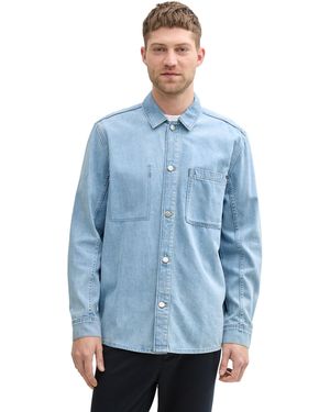Tom Tailor 1044983 Hemd - Blau