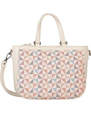 Gabor Bags Meria Shopper Umhängetasche Reißverschluss Mittelgroß Rosa - Pink