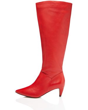 FIND Leather Bottes & Bottines Souples - Rouge