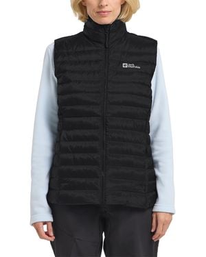 Jack Wolfskin Pilvi Down Vest W - Black