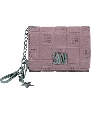 Steve Madden 's Bklara Card Case With Keyring And Clip - Purple