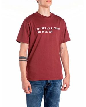 Replay M3021 T-shirt - Red