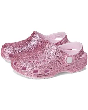 Crocs™ Classic Chunky Glitter Clog T - Rosa