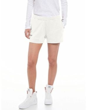 Replay W8047a Casual Shorts - White