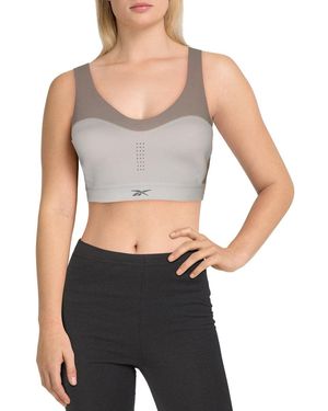 Reebok S Puremove+ High Impact Sports Bra - Grey