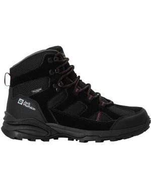 Jack Wolfskin Trail Hiker Texapore Mid W Hiking Shoe - Black