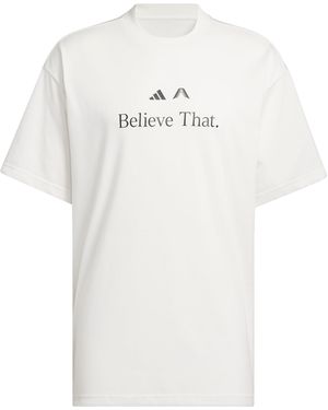 adidas Maglietta da - Bianco