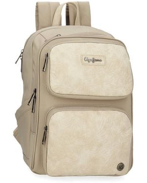 Pepe Jeans Jana Bags Rucksack für Laptop - Natur