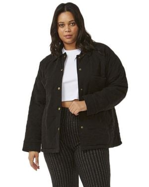 Rip Curl Premium Surf Quilted Jacket 2xs - Black