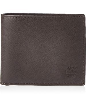 Timberland KN Portafoglio Bi-Fold con Scomparto Monete COLOR MULCH TAGLIA UNICA DA UOMO - Marrone