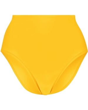 PUMA High Waist Bikini Bottoms - Giallo