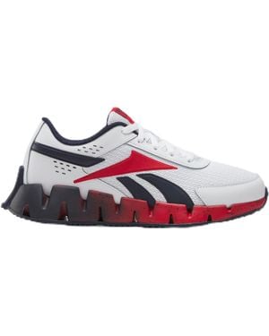 Reebok Zig Dynamica 2.0 Moon/vectorred/vectornavy Male Running Shoes - Blue