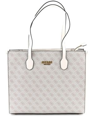 Guess Borsa Donna silvana girlfriend tote sb866524 unica bianco