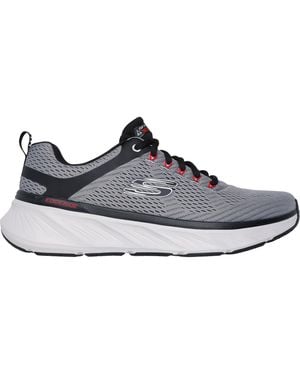 Skechers EDGERIDE-CONTENTION Grau Sneaker Wanderschuhe - Blau