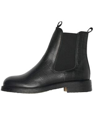 Vero Moda Veero Moda VMGINA Leather Boot Stiefel - Schwarz