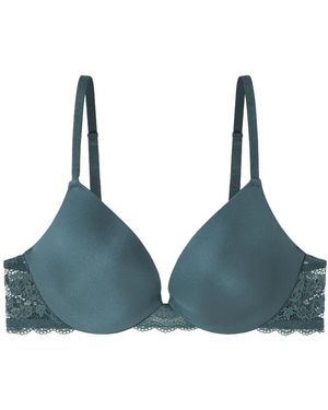 Women'secret Sujetador Push up femenine Trendy Bra - Azul