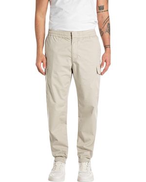 Replay M9984 Trouser - Natural