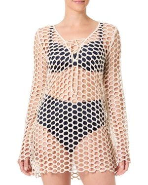 Desigual Swim_flow Dress - Wit