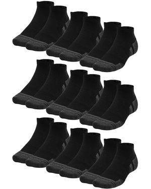 Under Armour 6 Paar Socken Sportsocken Performance Tech Low Cut - Schwarz
