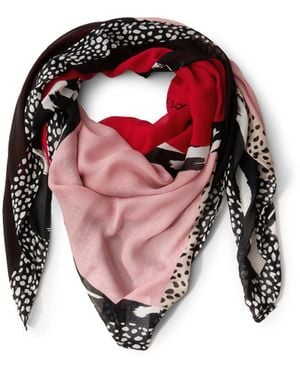 Street One Gemustertes Tuch multicolor A - Rot