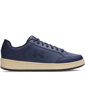 Under Armour S Official Runners Trainers Shoes Washed Navy 8 Uk - Blue