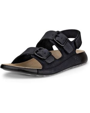 Ecco Cozmo Three Band Buckle Sandal - Schwarz