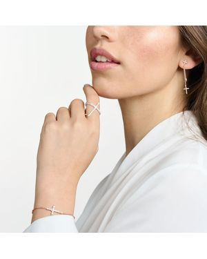 Thomas Sabo Ring 925 Sterling Silber TR2405-051-14-56 - Natur