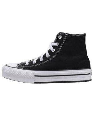 Converse Chuck Taylor All Star EVA Lift Canvas Platform Deportivas Plataforma Mujer - Negro