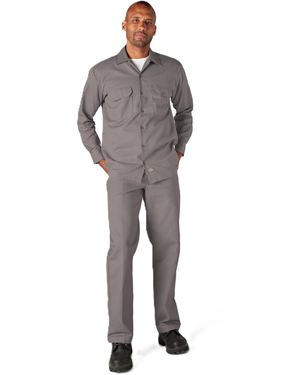 Dickies Long Sleeve Work Shirt - Gray