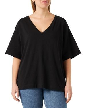 G-Star Deep V Loose T-shirt - Zwart