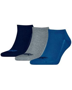 Levi's High Cut Batwing Logo Recycled Cotton Legwear - Azul