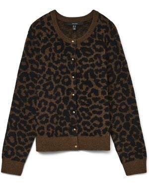 Vero Moda Vmnewkai Ls O-Neck Cardigan Boo - Schwarz
