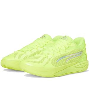 PUMA Stewie Basketball Shoes Trainer - Yellow