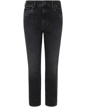 Pepe Jeans Tapered Jeans Hw Pl204591 - Black