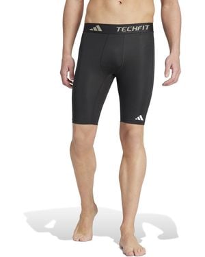 adidas Techfit Training Short Tights - Blue