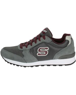 Skechers (SKEES) - Og 85, Scarpa Tecnica da Uomo, Grigio (gybu), 39 - Marrone