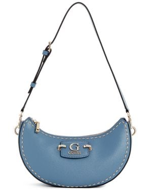Guess Anadela Top Zip Shoulder - Blu